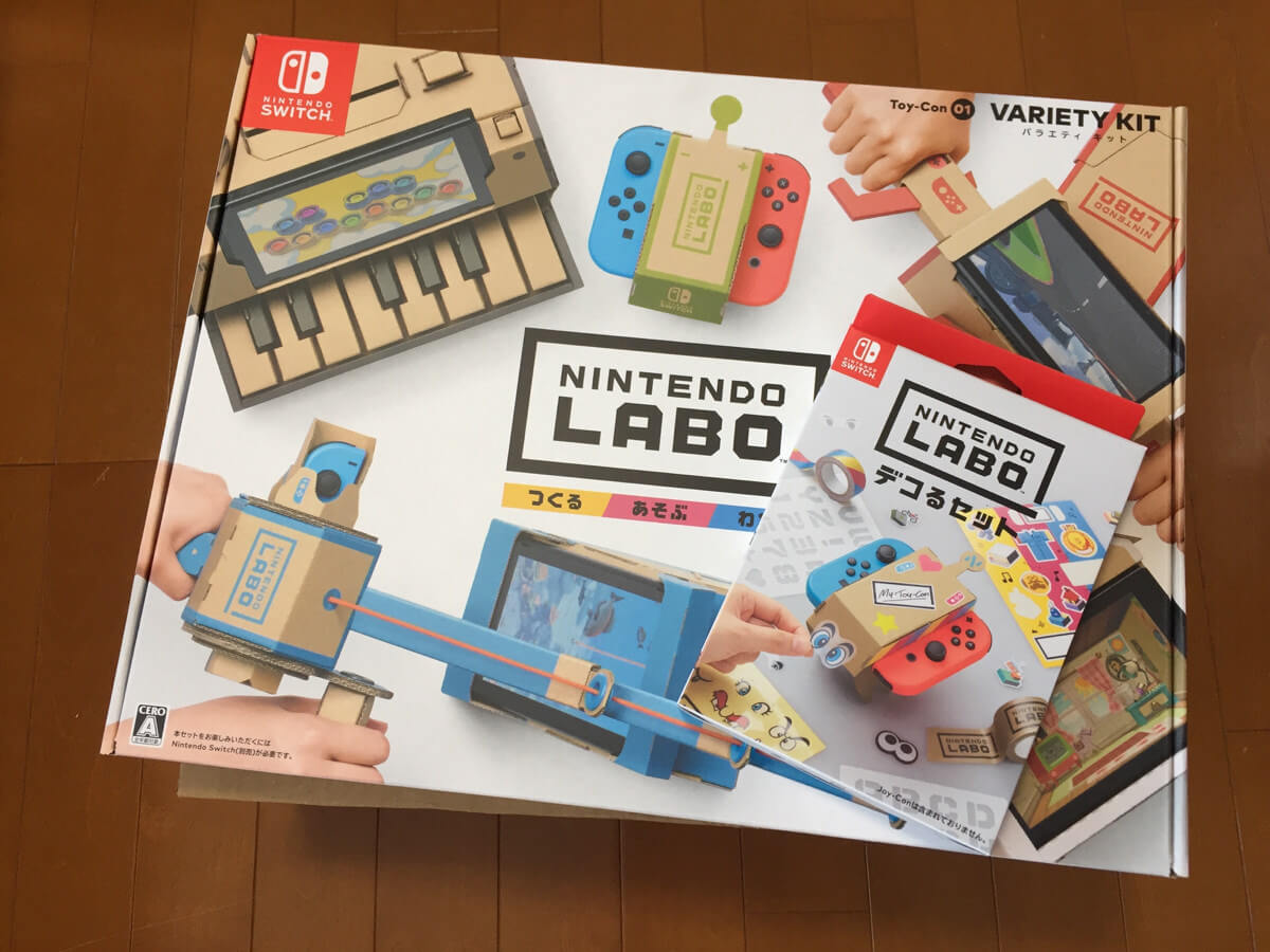 Nintendo Laboは丁寧な作り込みが素晴らしいという第一印象