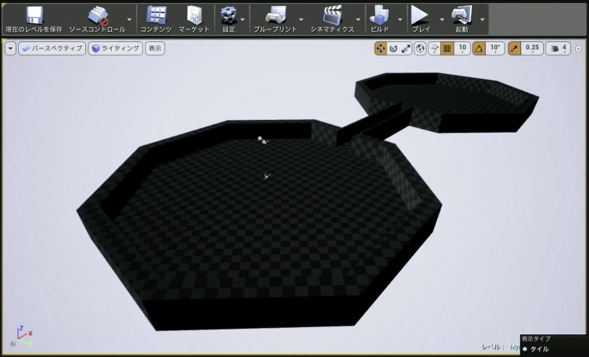 Unreal Engineであたりをつける